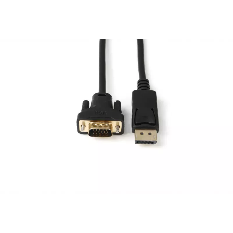 Microconnect DP-VGA-MM-050 Videokabel-Adapter 0,5 m DisplayPort VGA (D-Sub) Schwarz