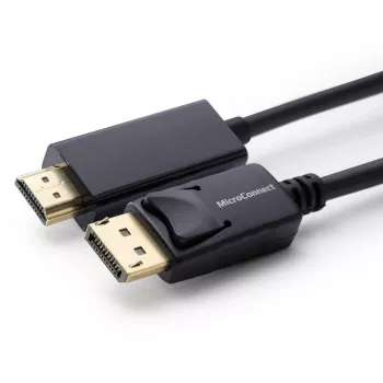 Microconnect MC-DP-HDMI-050 Videokabeladapter 0,5 m DisplayPort Schwarz