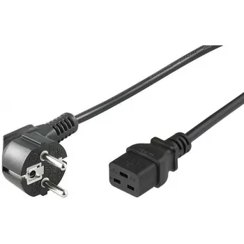Microconnect PE0771905 Netzkabel Schwarz 5 m CEE7/7 C19-Kupplung