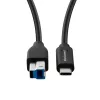 USB-Kabel Microconnect USB3.1CB2 1,8 m USB-C USB-B 5 Gbit/s Schwarz