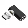 MicroConnect USB3.1CCMF-MAGNETIC magnetischer USB-C-Adapter, 90°