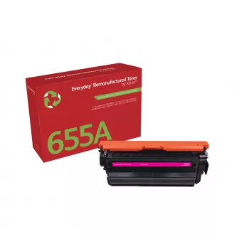 Everyday™ Magenta wiederaufbereiteter Toner von Xerox, kompatibel mit HP 655A (CF453A), Standardkapazität