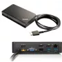 Lenovo 03X6296 Laptop Dockingstation kabelgebunden OneLink+ Schwarz