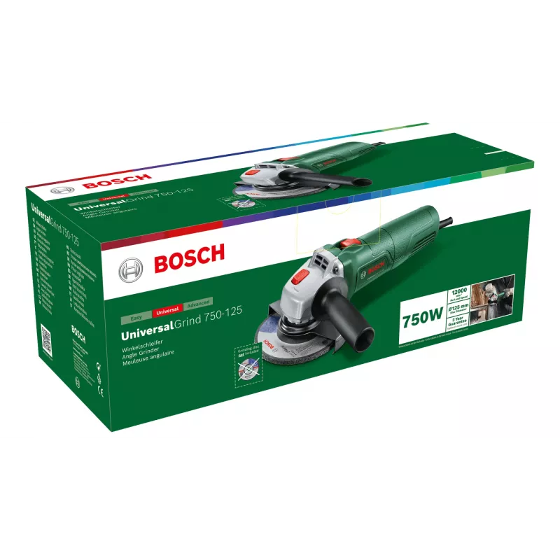 Bosch UniversalGrind 750-125 06033E2001 Winkelschleifer