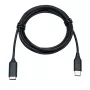 Jabra Link Verlängerungskabel: USB-C auf USB-C, 1,2 m, USB C, USB C, Schwarz