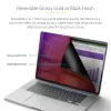 StarTech.com 16-Zoll MacBook Pro 21/23 Blickschutzfilter, Gold-Filter mit verbessertem Datenschutz, Computer-Sicherheitsschild, doppelseitiger Bildschirmschutz, +/- 30°