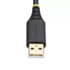 StarTech.com 30cm USB zu Nullmodem Seriell-Adapterkabel, COM-Erhalt, FTDI, USB-A auf DB9 RS232, austauschbare DB9-Muttern/Schrauben, Windows/macOS/Linux