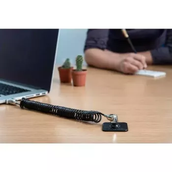 Compulocks 201M VESA-Wandhalterung mit Sicherheitsschlitz, Schwarz