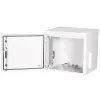 Wandmontagerack ROLINE Pro 9 U 600x450 IP55 grau