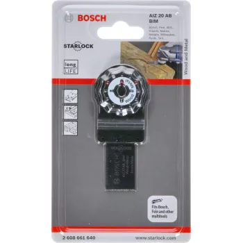 Bosch Starlock AIZ 20 AB Metal BIM Tauchsägeblatt, 20 mm