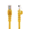 StarTech.com Cat5e Ethernet-Patchkabel mit rastnasenlosen RJ45-Steckern – 10 m, Gelb