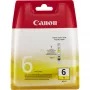 Canon BCI-6Y Gelb Tintenpatrone, Gelb, Pigmenttinte, 1 Stk., 360 Seiten