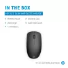 HP 235 kabellose Maus, optisch, 3 Tasten, 2,4 GHz, USB-Empfänger, Schwarz