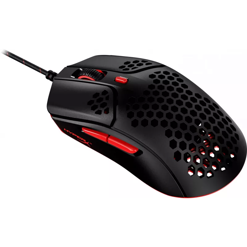 HyperX Pulsefire Haste - Gaming-Maus (Schwarz-Rot)