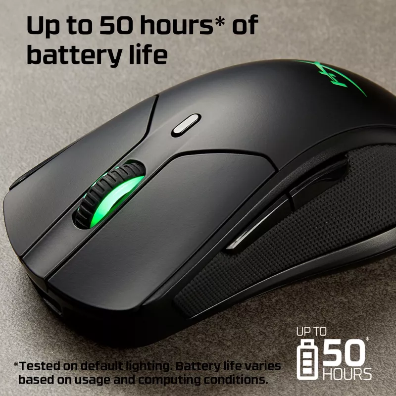 HyperX Pulsefire Dart – Kabellose Gaming-Maus (Schwarz)