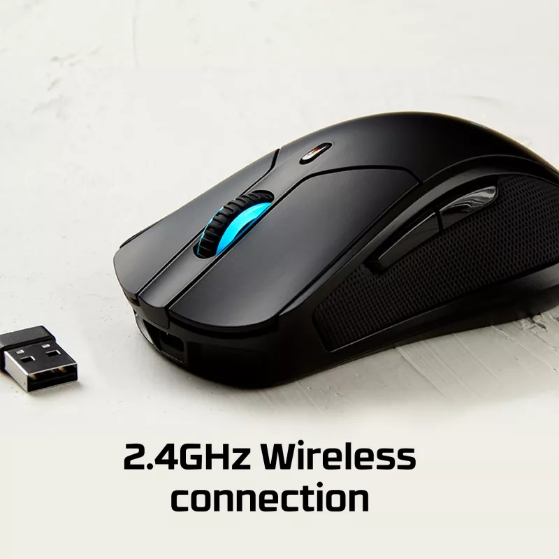 HyperX Pulsefire Dart – Kabellose Gaming-Maus (Schwarz)
