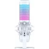 HyperX QuadCast S - USB-Mikrofon (Weiß-Grau) - RGB-Beleuchtung