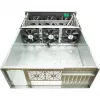 Computergehäuse Inter-Tech 4F28 Rack Schwarz, Silber