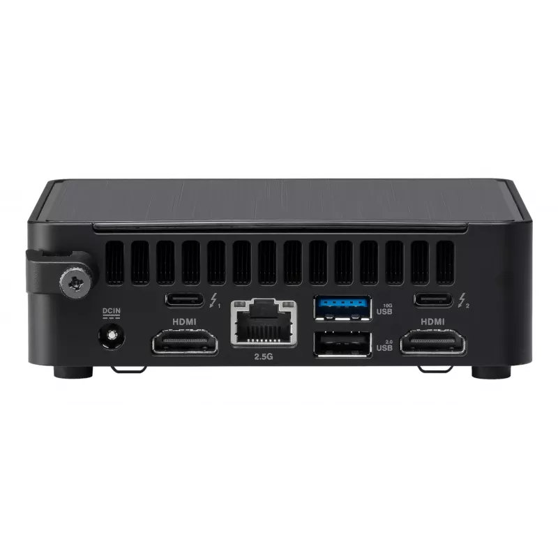 ASUS NUC 14 Pro RNUC14RVKV5068C3I Intel Core Ultra 5 135H 16 GB DDR5-SDRAM 512 GB SSD Windows 11 Pro UCFF Mini PC Schwarz