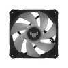 ASUS TUF Gaming TF120 ARGB Lüfter - Dreier-Kit mit ARGB Controller Computergehäuse Luftkühler 12 cm Schwarz
