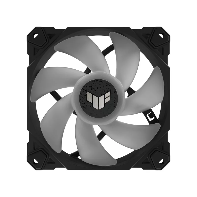 ASUS TUF Gaming TF120 ARGB Lüfter - Dreier-Kit mit ARGB Controller Computergehäuse Luftkühler 12 cm Schwarz