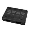 ASUS TUF Gaming TF120 ARGB Lüfter - Dreier-Kit mit ARGB Controller Computergehäuse Luftkühler 12 cm Schwarz