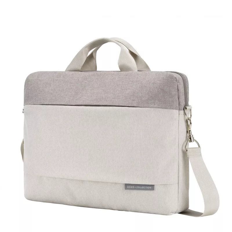 ASUS EOS 2 Carry Bag Notebook-Tasche 15,6 Zoll (39,6 cm), Polyester, wasserabweisend, Schultergurt, 0,48 kg, Grau
