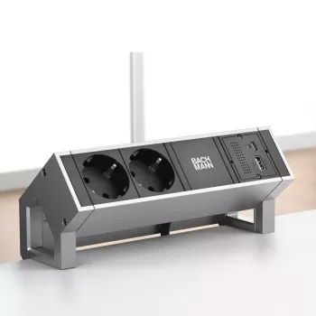 Bachmann 917.229 CM Port-Replikator-Modul, USB-C PD 100 W, 2x USB-A, Mini DisplayPort, RJ45