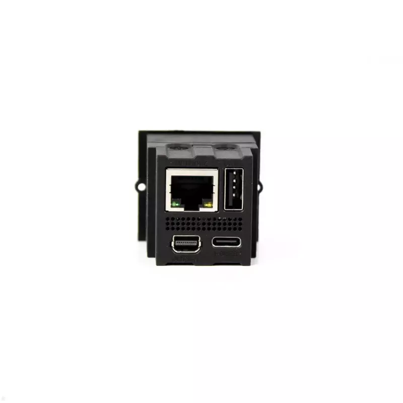 Bachmann 917.229 CM Port-Replikator-Modul, USB-C PD 100 W, 2x USB-A, Mini DisplayPort, RJ45