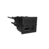 Bachmann 917.229 CM Port-Replikator-Modul, USB-C PD 100 W, 2x USB-A, Mini DisplayPort, RJ45