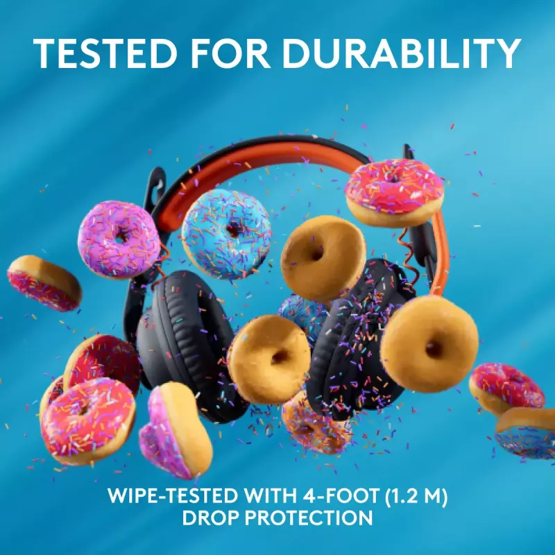 Headset Logitech Zone Learn On Ear USB-C