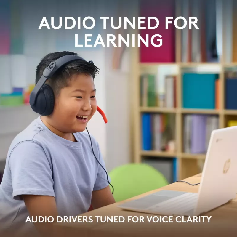 Headset Logitech Zone Learn On Ear USB-C