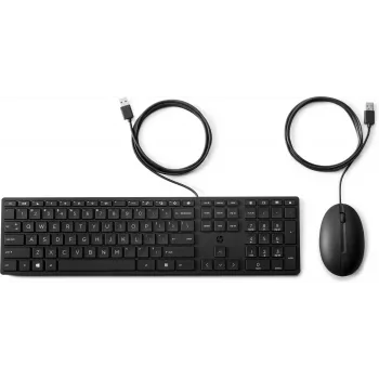 Kabelgebundenes Tastatur- und Maus-Set HP Wired Desktop 320MK