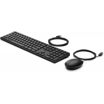 Kabelgebundenes Tastatur- und Maus-Set HP Wired Desktop 320MK