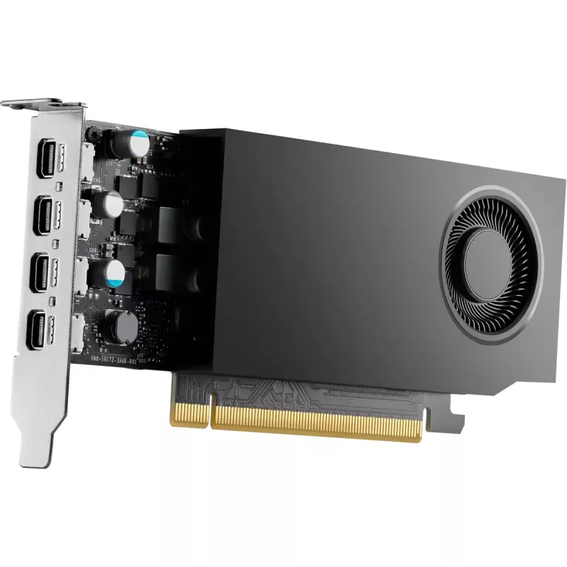 HP NVIDIA RTX A400 4GB GDDR6 Grafikkarte, 4x Mini DisplayPort (9U277AA)