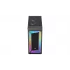 Aerocool Interstellar-G-BK-v1 Midi-Tower PC-Gehäuse, ATX/Micro-ATX/Mini-ITX, ARGB, Temperglas, Schwarz