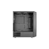 Aerocool Interstellar-G-BK-v1 Midi-Tower PC-Gehäuse, ATX/Micro-ATX/Mini-ITX, ARGB, Temperglas, Schwarz
