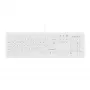 Contour Design Active Key Contour ClassicClean Medizintastatur IP68 Full-Size Kabelgebunden Weiß DE C8100