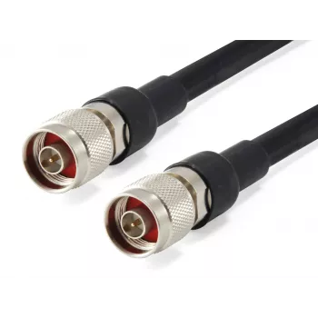 LevelOne 5m Antennenkabel, CFD-400, N-Stecker auf N-Stecker, Innen-/Außenbereich