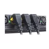APC APDU9953 power distribution unit (PDU) 24 AC outlet(s) 0U Schwarz