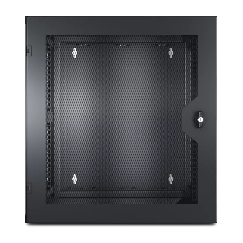 APC NetShelter 13U Wandmontage-Rack-Schrank belüftete Tür doppelt angeschlagen Servertiefe