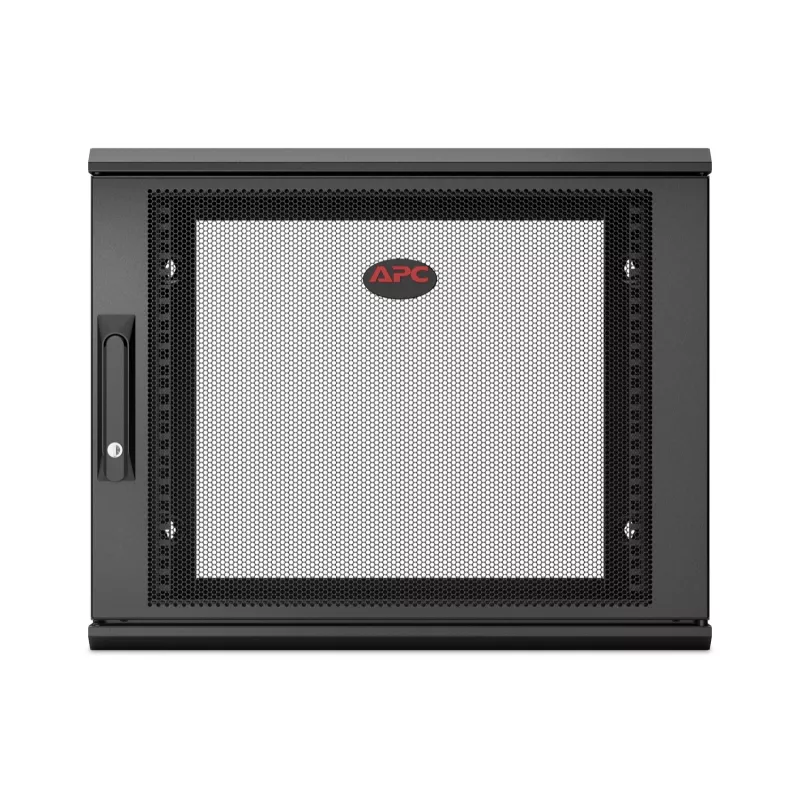 APC NetShelter WX AR109SH6, 9U, 19-Zoll-Patchschrank, Wandmontage, vormontiert, 600 mm tief