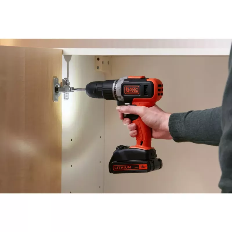 Bohrmaschine Black & Decker BCD003C2K-QW 1 Stück