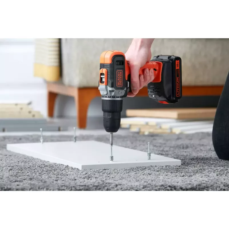 Bohrmaschine Black & Decker BCD003C2K-QW 1 Stück