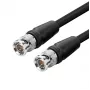 Microconnect BNC-HDSDI-1M Koaxialkabel RG-6 Schwarz