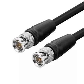 Koaxialkabel Microconnect BNC-HDSDI-20M BNC RG-6 20m Schwarz