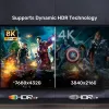 HDMI-Kabel UNITEK C11086GY01-2M 2m 48 Gbit/s ARC Schwarz Grau