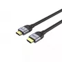 HDMI-Kabel UNITEK C11086GY01-2M 2m 48 Gbit/s ARC Schwarz Grau