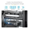 StarTech.com CABSHELF116V2PK 2er-Pack 1HE belüftete Rack-Fachböden, 16 Zoll tief