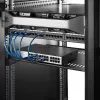 StarTech.com CABSHELF116V2PK 2er-Pack 1HE belüftete Rack-Fachböden, 16 Zoll tief